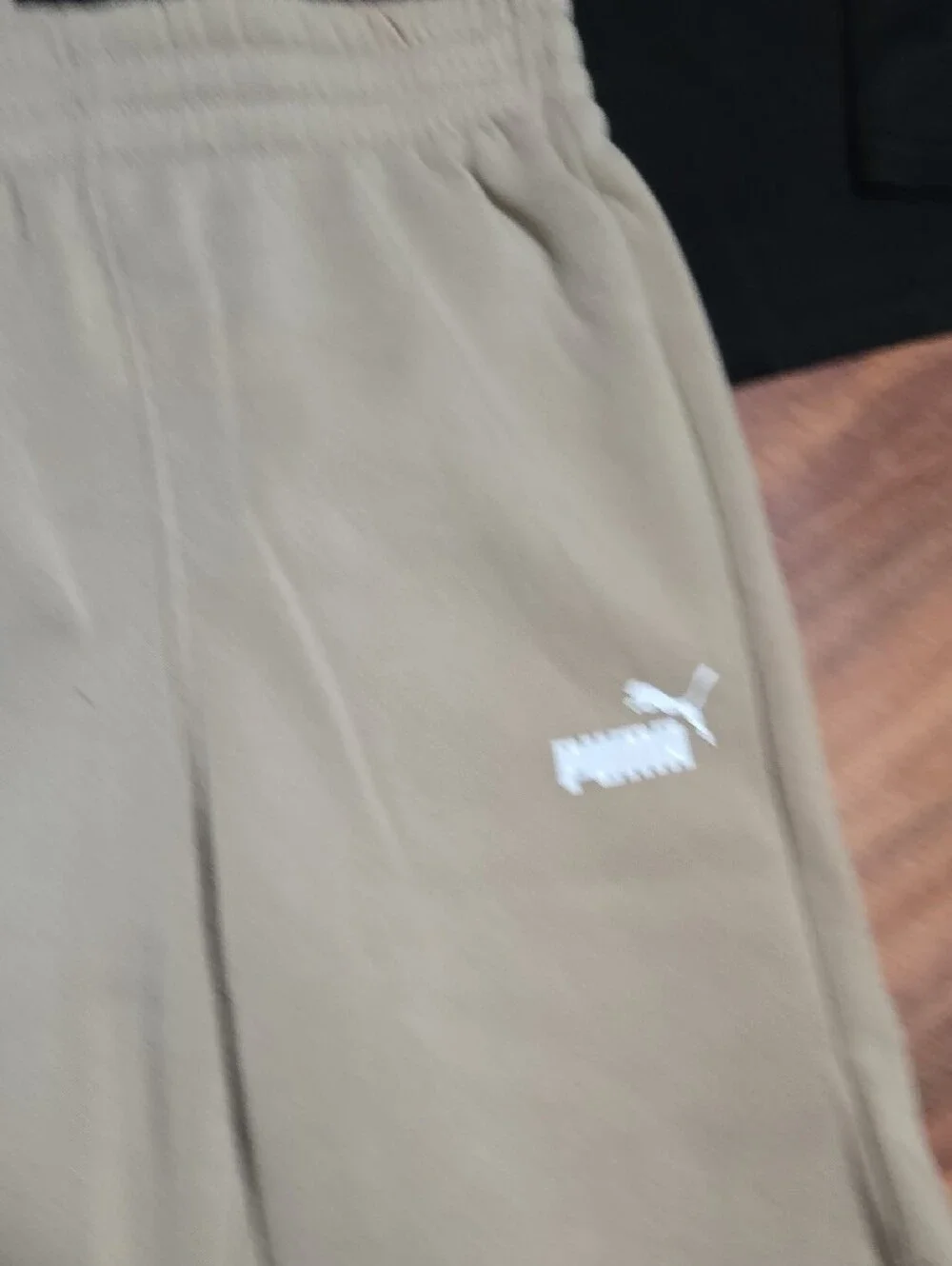 Puma Kids Tan Hoodie & Shorts Set Kids Size 8 New Hoodie+short+long Sleeve Shirt